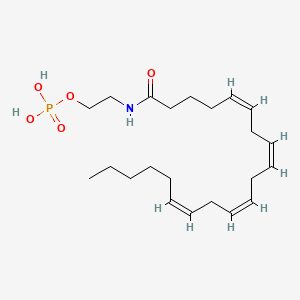 Chemical structure of Anandamide 0-phosphate