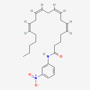 Chemical structure of Arachidonoyl m-Nitroaniline