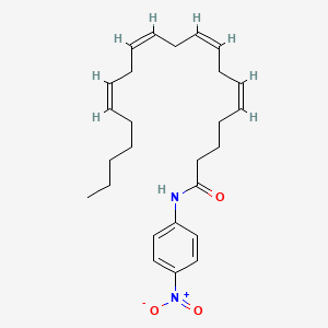 Chemical structure of Arachidonoyl p-Nitroaniline