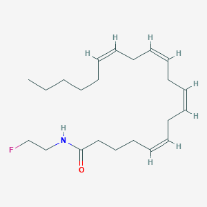 Chemical structure of Arachidonoyl-2'-Fluoroethylamide