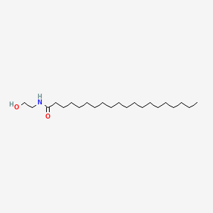 Chemical structure of eicosanoyl-EA