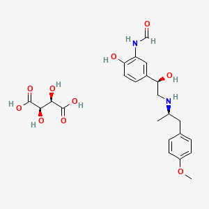 Chemical structure of Arformoterol Tartrate