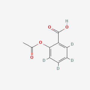 Chemical structure of Aspirin-d4