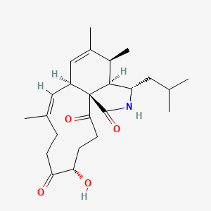 Chemical structure of Aspochalasin M