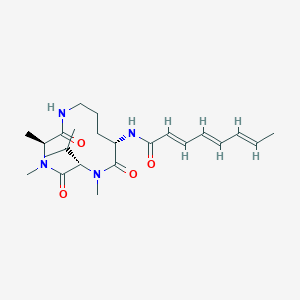 Chemical structure of Aspochracin