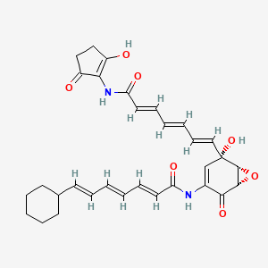 Chemical structure of Asukamycin