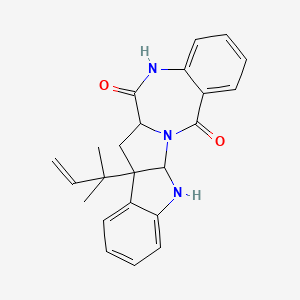Chemical structure of Aszonalenin