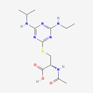 Chemical structure of Atrazine Mercapturate