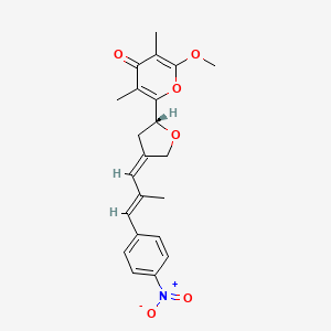 Chemical structure of Aureothin