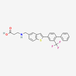 Chemical structure of AUY954