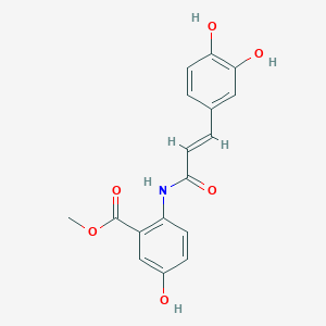 Chemical structure of Avenanthramide-C methyl ester