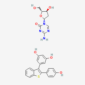 Chemical structure of Axitinib N-Glucuronide