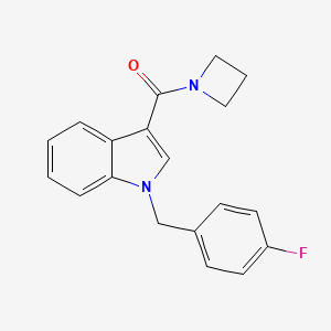 Chemical structure of AZEFUBIM