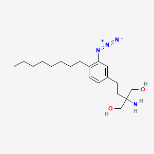 Chemical structure of azido-FTY720