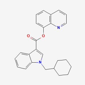 Chemical structure of BB-22