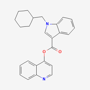 Chemical structure of BB-22 4-hydroxyquinoline isomer