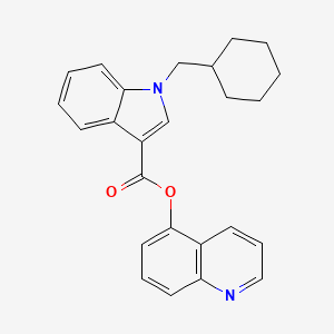 Chemical structure of BB-22 5-hydroxyquinoline isomer