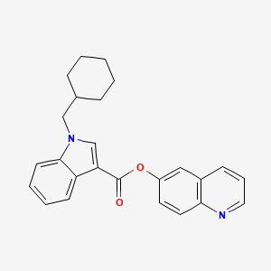 Chemical structure of BB-22 6-hydroxyquinoline isomer