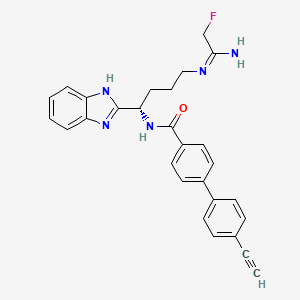 Chemical structure of BB-F-Yne