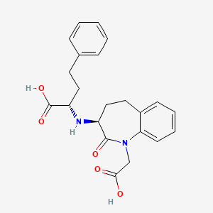 Chemical structure of Benazeprilat