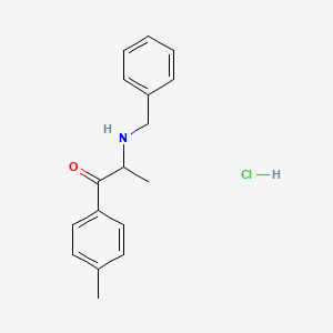 Chemical structure of Benzedrone (hydrochloride)