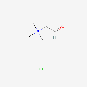 Chemical structure of Betaine Aldehyde Chloride