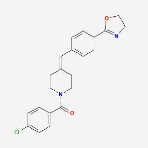 Chemical structure of BIBB 515