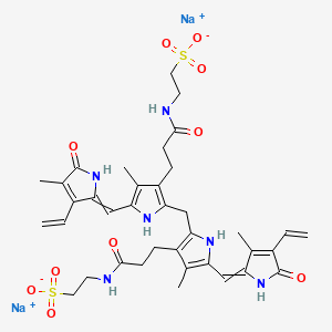 Chemical structure of Bilirubin Conjugate (sodium salt)