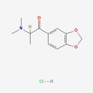 Chemical structure of Dimethylone hydrochloride