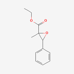Chemical structure of BMK ethyl glycidate