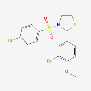 Chemical structure of BMS 986122