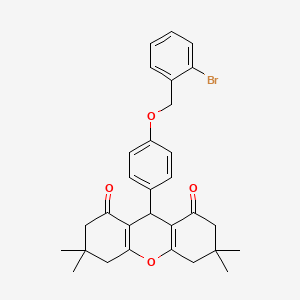 Chemical structure of BMS 986188