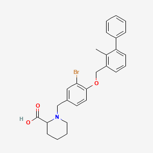 Chemical structure of BMS-8