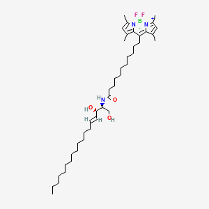 Chemical structure of Bodipy C12-Ceramide