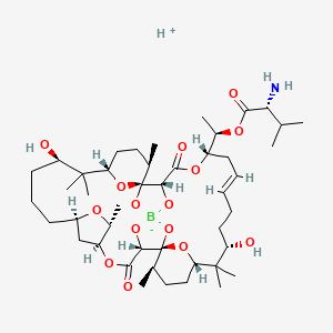 Chemical structure of Boromycin
