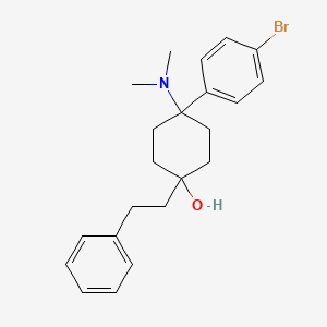Chemical structure of Bromadol
