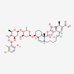 Chemical structure of Bromothricin