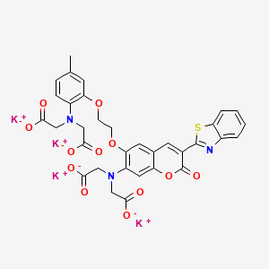 Chemical structure of BTC (potassium salt)