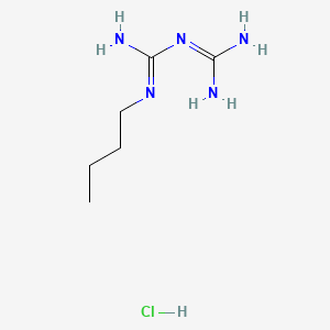 Chemical structure of Buformin Hydrochloride