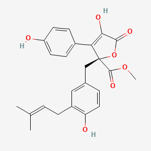 Chemical structure of Butyrolactone I