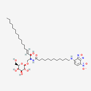 Chemical structure of C12 NBD Galactosylceramide