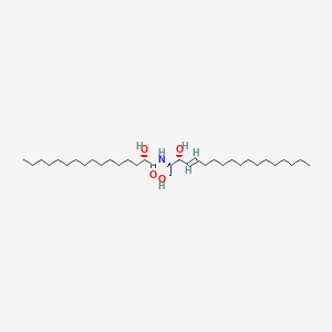 Chemical structure of 16:0(2S-OH) Ceramide