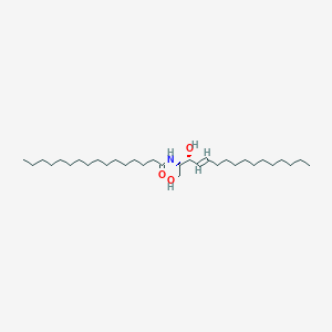 Chemical structure of C16 Ceramide (d16:1/16:0)