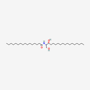 Chemical structure of N-(hexadecanoyl)-sphinganine