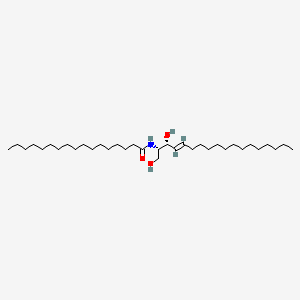 Chemical structure of C17 Ceramide (d18:1/17:0)