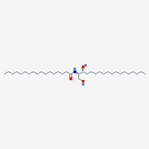 Chemical structure of N-(heptadecanoyl)-sphinganine