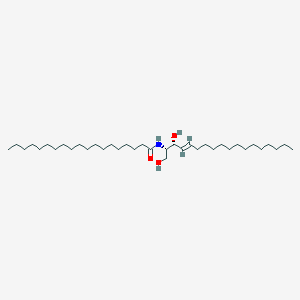 Chemical structure of C19 Ceramide (d18:1/19:0)