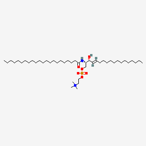 Chemical structure of C22 Sphingomyelin