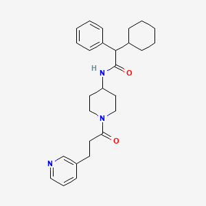 Chemical structure of C3a Receptor Agonist