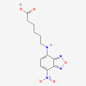 Chemical structure of C-6 NBD